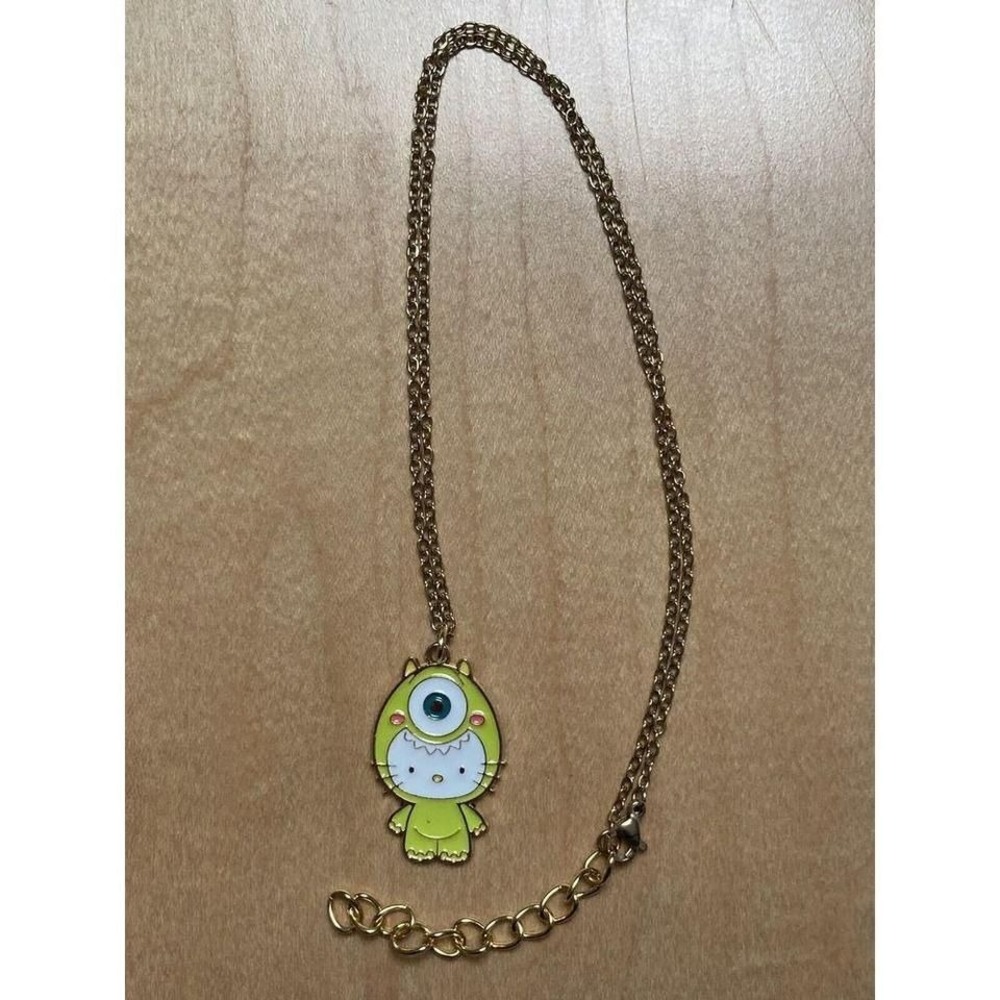 Handmade Hello Kitty Necklaces Matching Couple Sanrio Best Friends Cat Monster - Picture 5 of 5